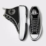 Converse Run Star Hike Platform Outline Sketch Unisex Siyah Sneaker