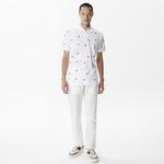 Nautica Erkek Beyaz Classic Fit Kısa Kollu Polo