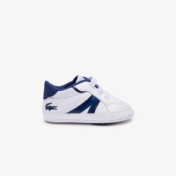 Lacoste L004 Cub Çocuk Beyaz Sneaker