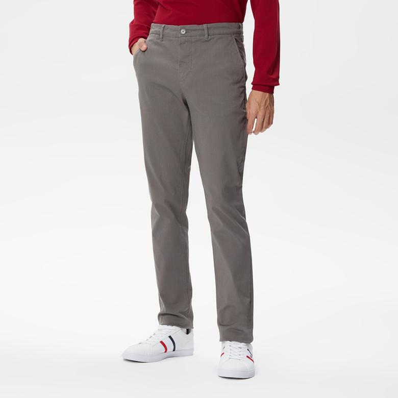 Lacoste Erkek Slim Fit Gri Pantolon