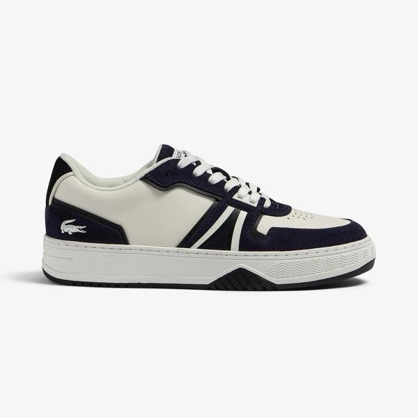 Lacoste L001 Erkek Beyaz/Siyah Sneaker