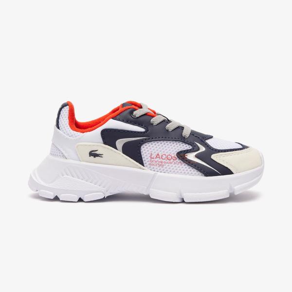 Lacoste Active L003 Neo Bebek Beyaz Sneaker