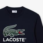 Lacoste Classic Fit Erkek Lacivert Sweatshirt