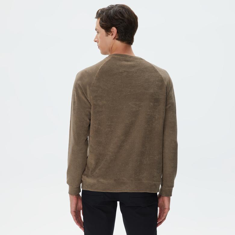 Nautica Erkek Yeşil Standart Fit Sweatshirt