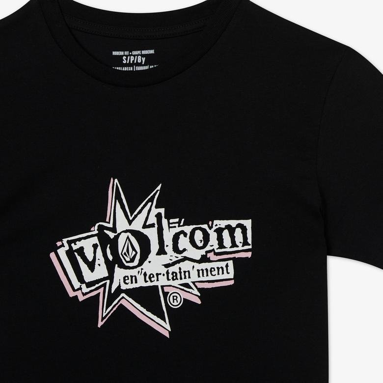 Volcom Volcom V Ent T Blk Genç Siyah T-Shirt