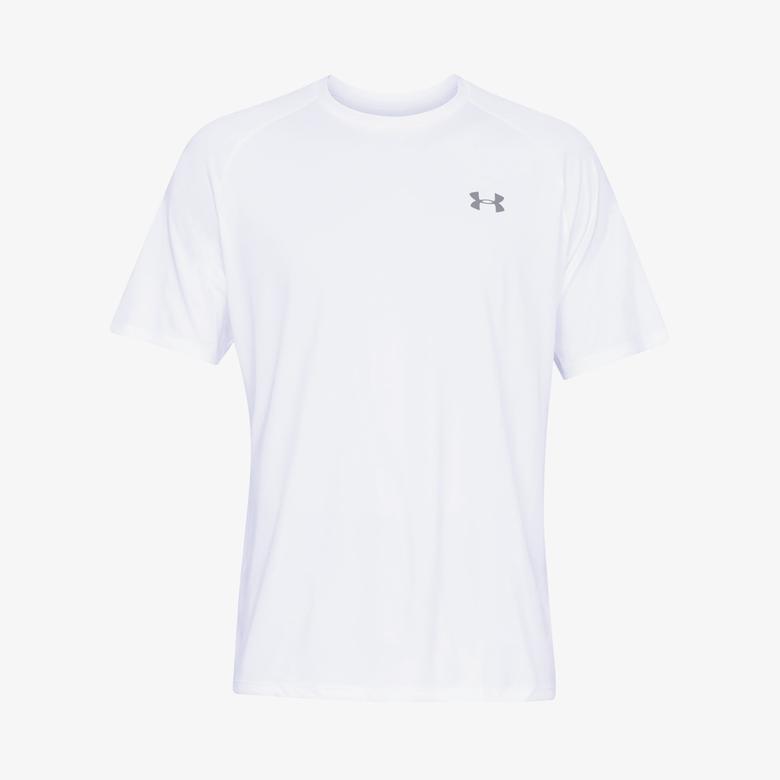 Under Armour Tech 2.0 Erkek Beyaz T-Shirt