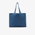 Lacoste X A.P.C Unisex Baskılı Mavi Alışveriş Çantası