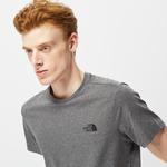 The North Face Simple Dome Erkek Gri Günlük T-Shirt