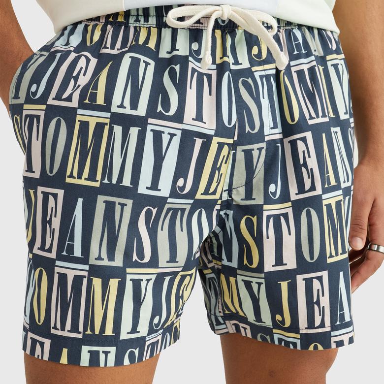 Tommy Jeans Classics Erkek Mavi Şort