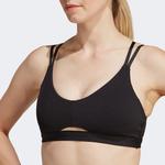 adidas Yoga Studio Luxe Light-Support Kadın Siyah Bra