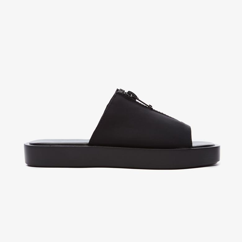 Only Onlmica-1 Pu Zip Kadın Siyah Terlik