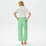 Only Onlsolvi Keten Culotte Kadın Yeşil Pantolon
