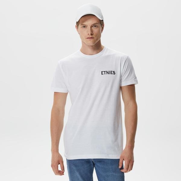 Etnies Tropic Summer Erkek Beyaz T-Shirt