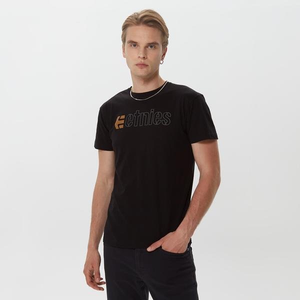 Etnies Ecorp Erkek Siyah T-Shirt