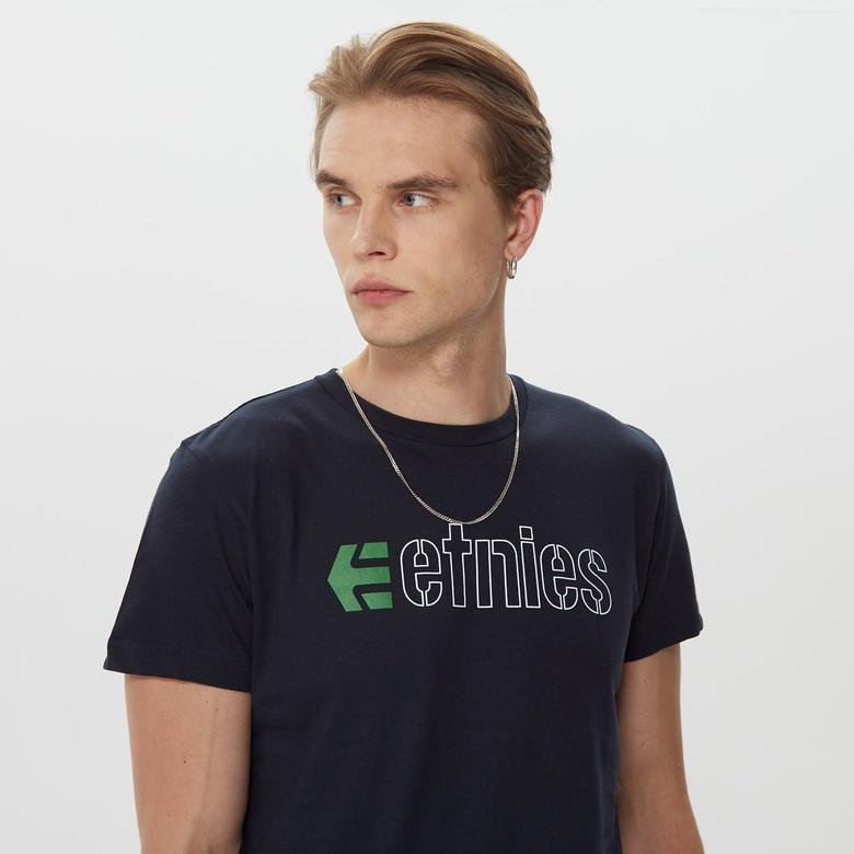 Etnies Ecorp Erkek Lacivert T-Shirt