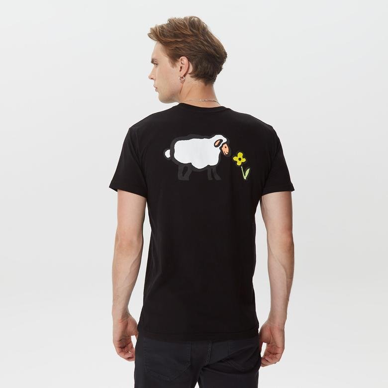 Etnies Sheep Erkek Siyah T-Shirt