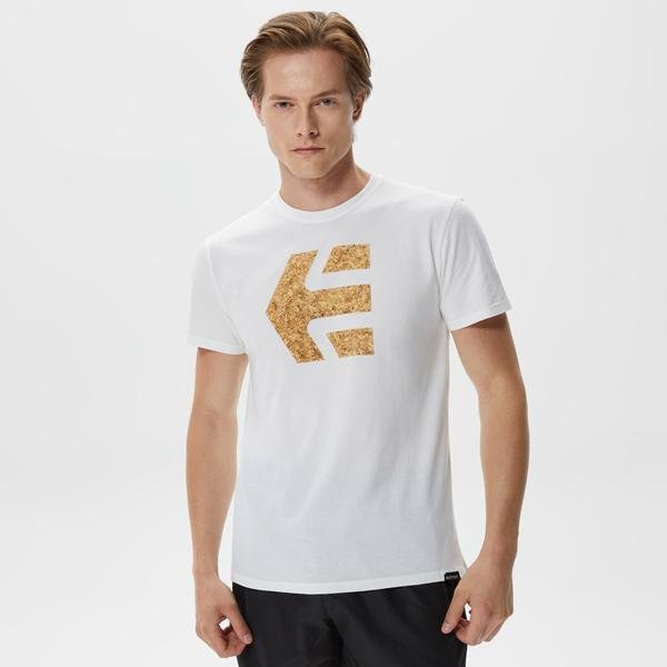 Etnies Future Icon Erkek Beyaz T-Shirt