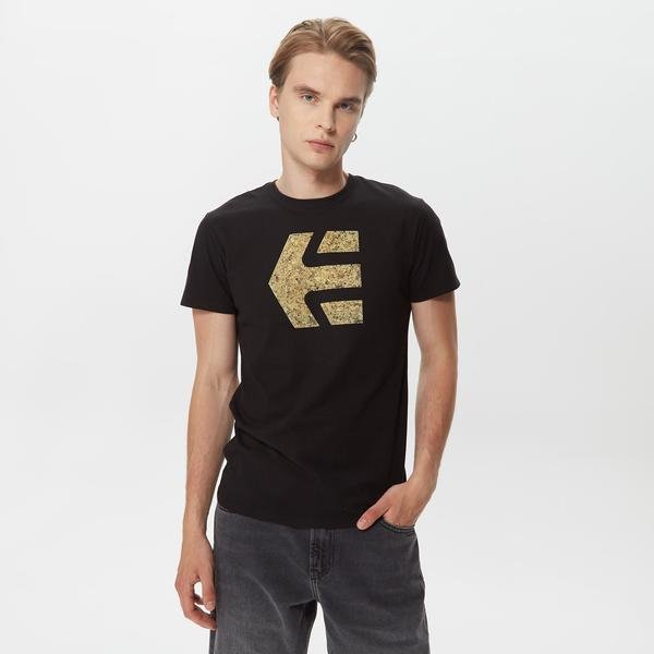 Etnies Future Icon Erkek Siyah T-Shirt