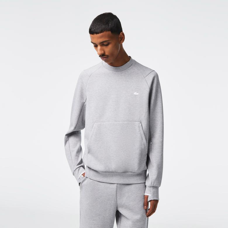 Lacoste Active Erkek Gri Sweatshirt