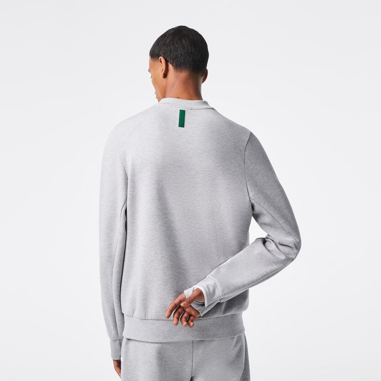 Lacoste Active Erkek Gri Sweatshirt