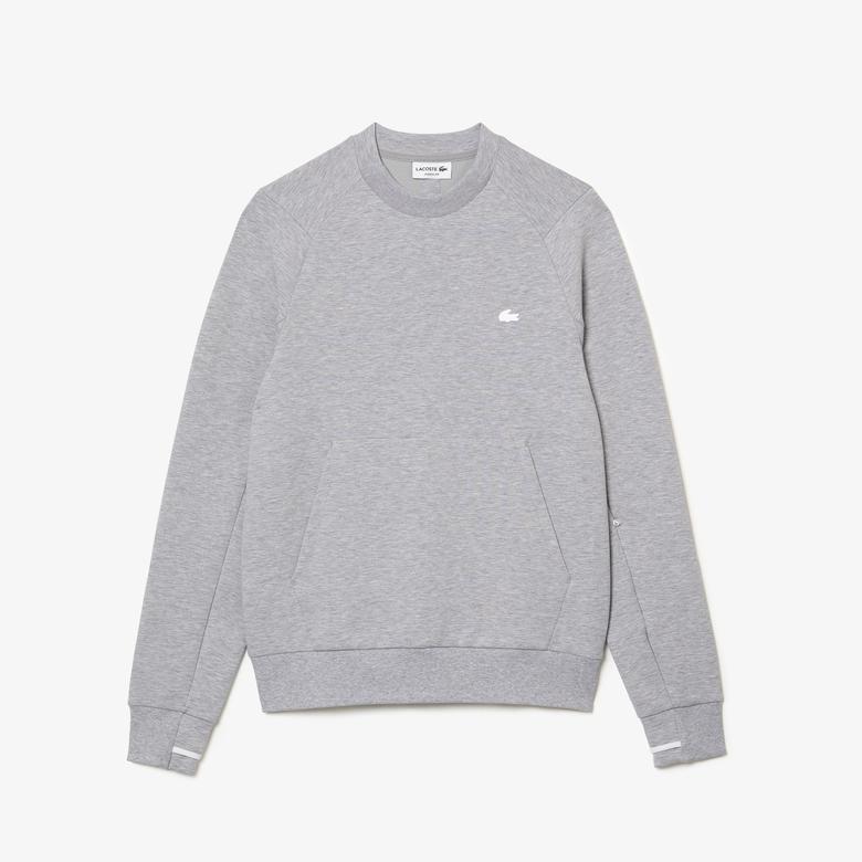 Lacoste Active Erkek Gri Sweatshirt