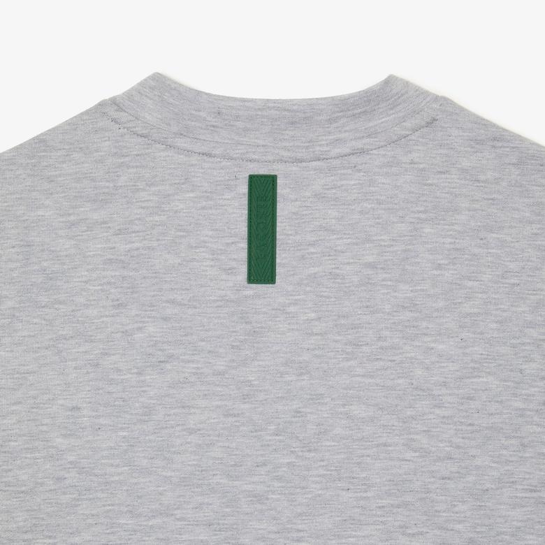 Lacoste Active Erkek Gri Sweatshirt