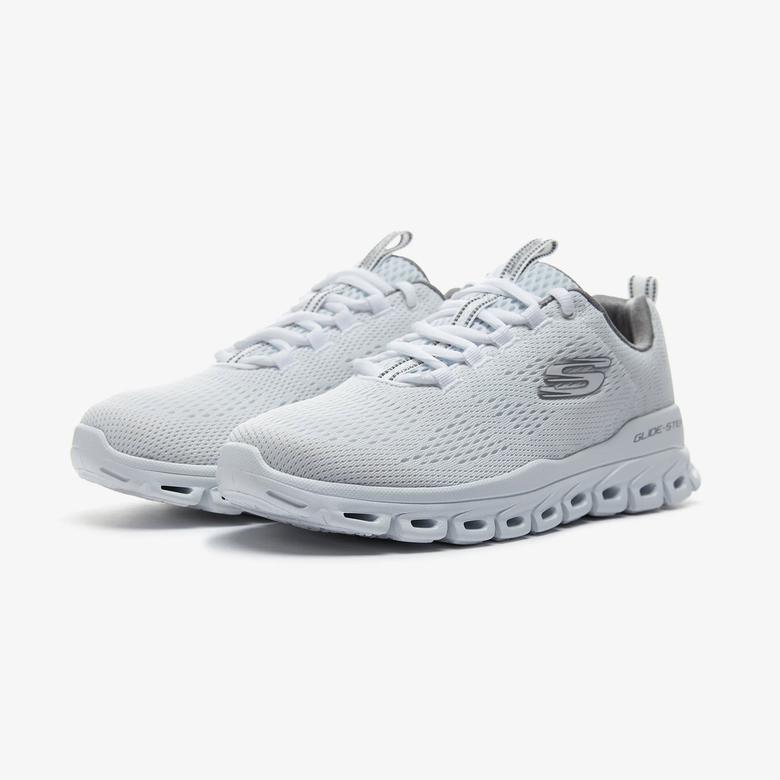 Skechers Glide Step - Fasten Up Erkek Beyaz Spor Ayakkabı