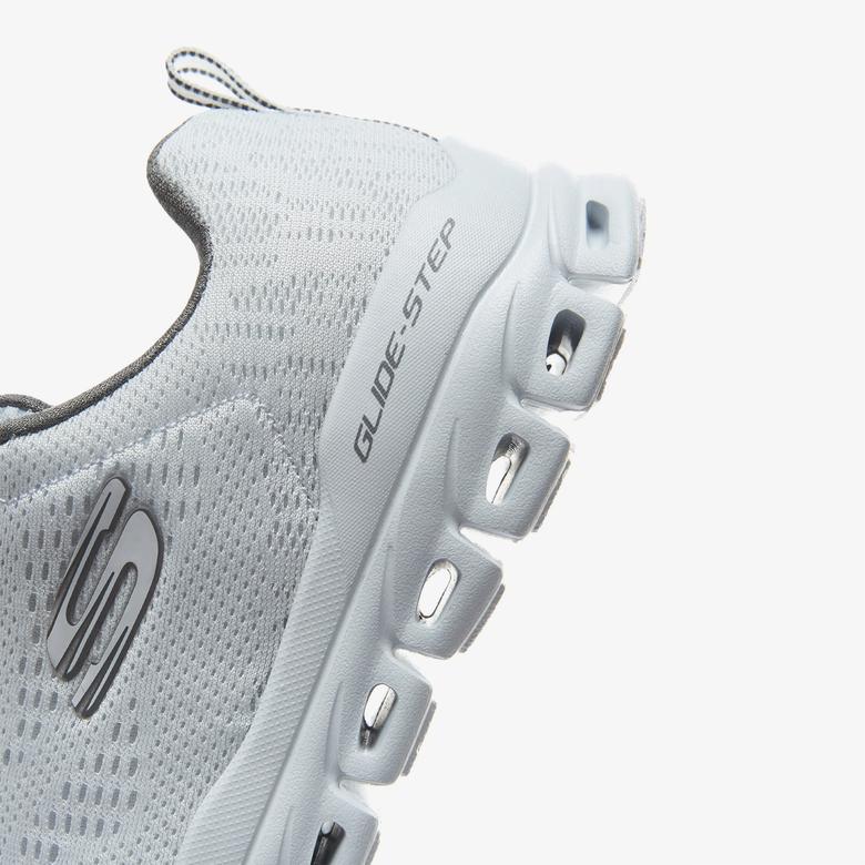 Skechers Glide Step - Fasten Up Erkek Beyaz Spor Ayakkabı