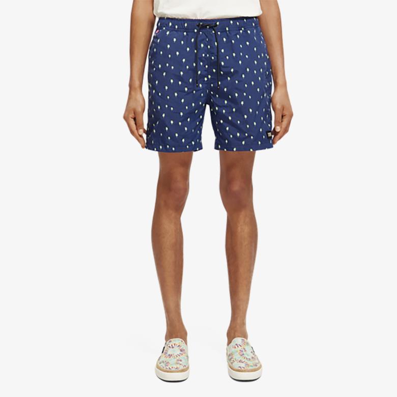 Scotch&Soda Erkek Mavi Mayo Şort
