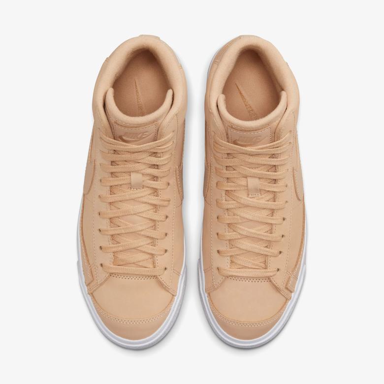 Nike Blazer Mid Premium Kadın Bej Spor Ayakkabı