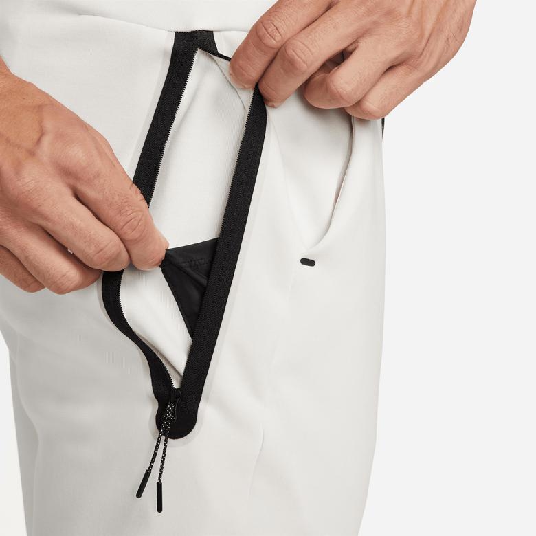 Nike Sportswear Tech Fleece Erkek Beyaz Eşofman Altı