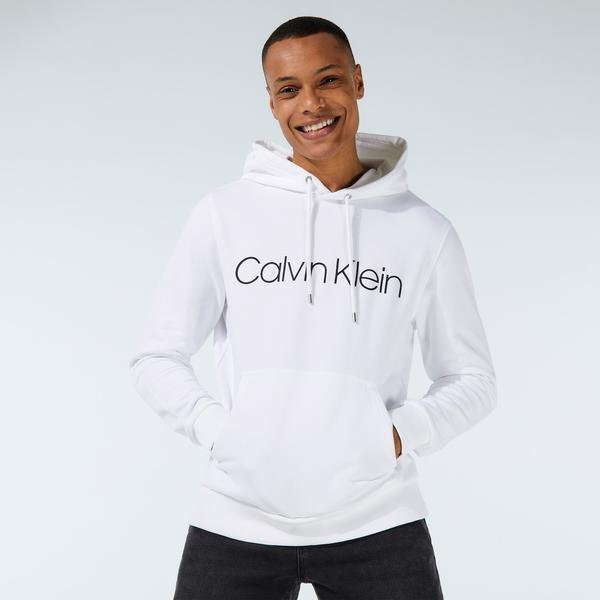Calvin Klein Erkek Beyaz Triko