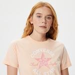 Converse Chuck Taylor Patch Kadın Pembe T-Shirt