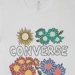 Converse Grow Together Floral Kadın Beyaz T-Shirt