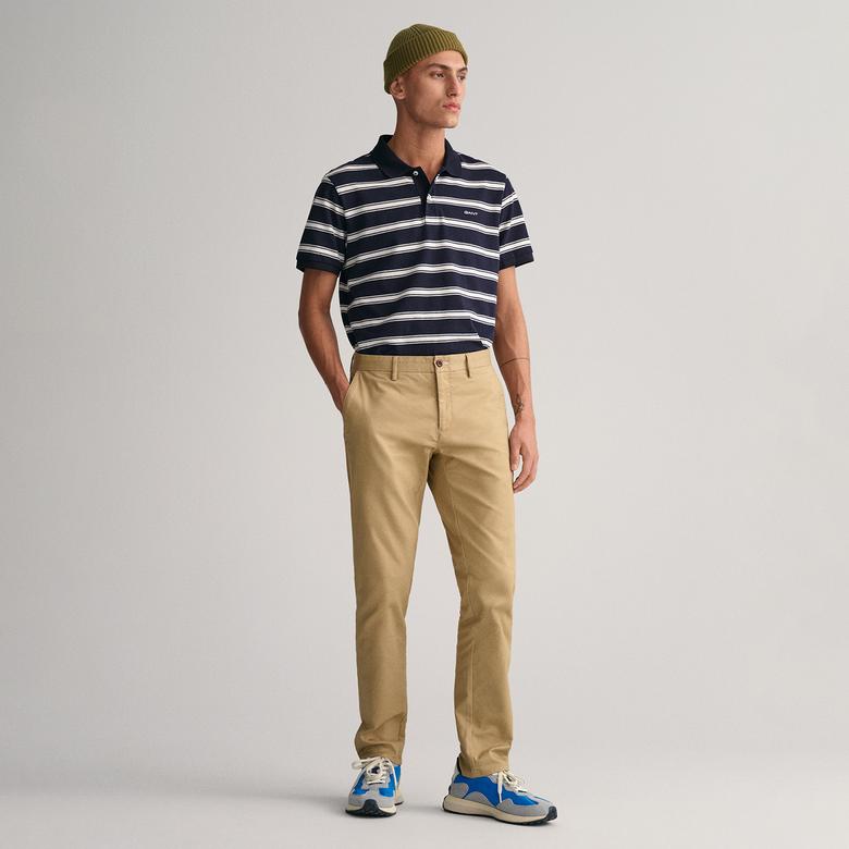GANT Erkek Bej Slim Fit Pantolon