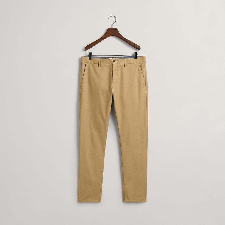 GANT Erkek Bej Slim Fit Pantolon
