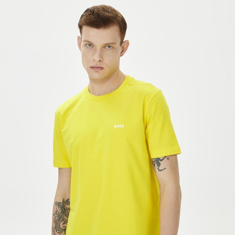 Boss Erkek Sarı T-Shirt