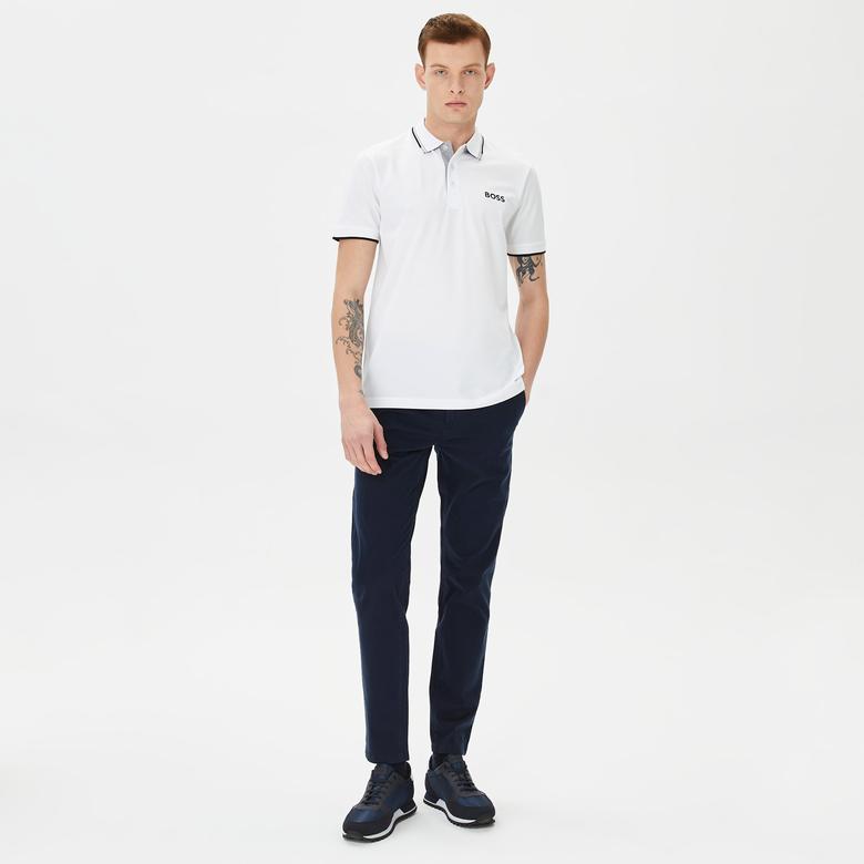 Boss Erkek Beyaz Polo
