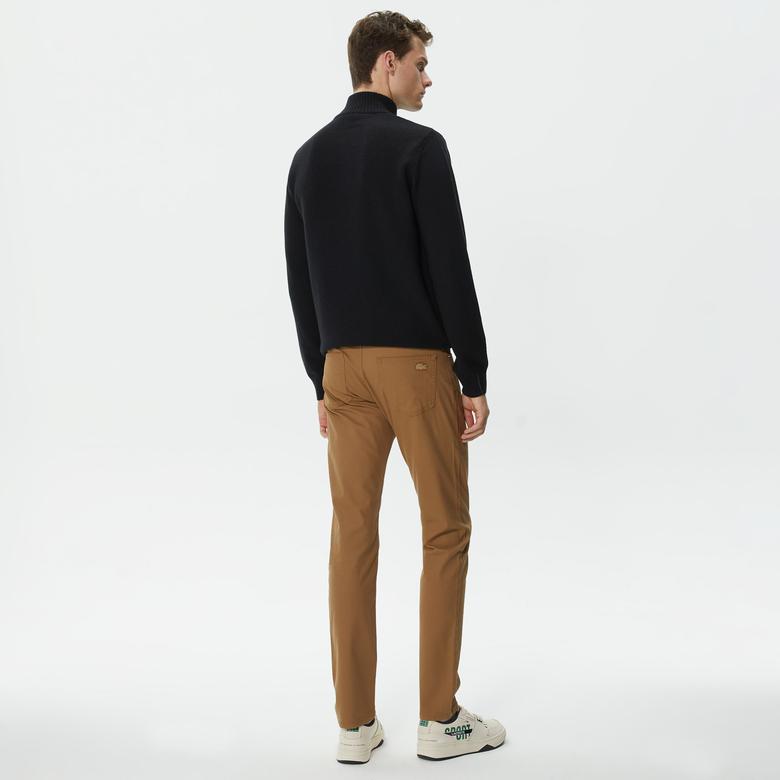 Lacoste Erkek Slim Fit Kahverengi Pantolon
