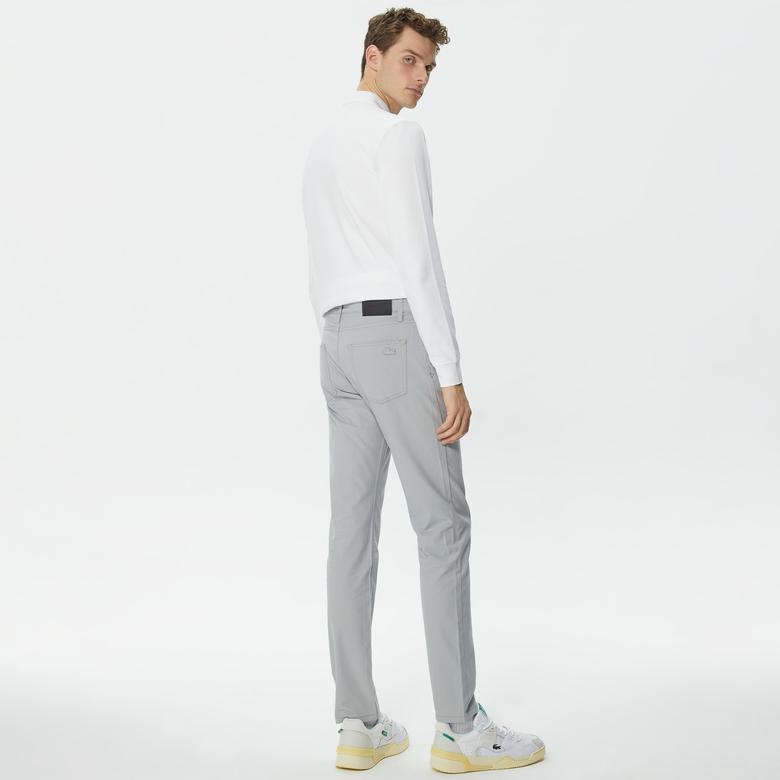 Lacoste Erkek Slim Fit Gri Pantolon