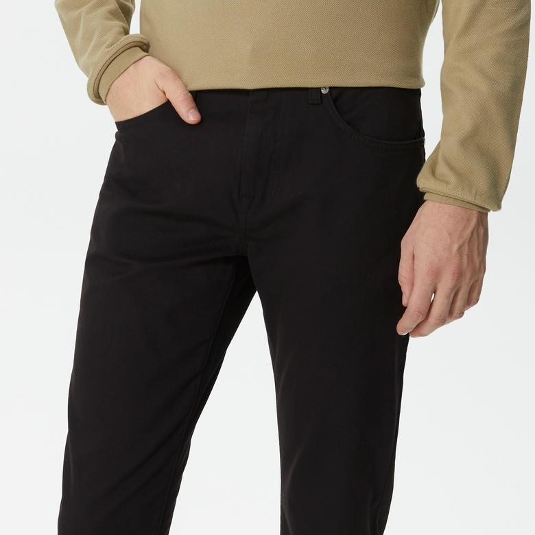 Lacoste Erkek Slim Fit Siyah Pantolon