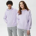 Converse Go-To Embroidered Star Chevron  Unisex Mor Hoodie