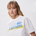 Lacoste Core Kadın Bej T-Shirt