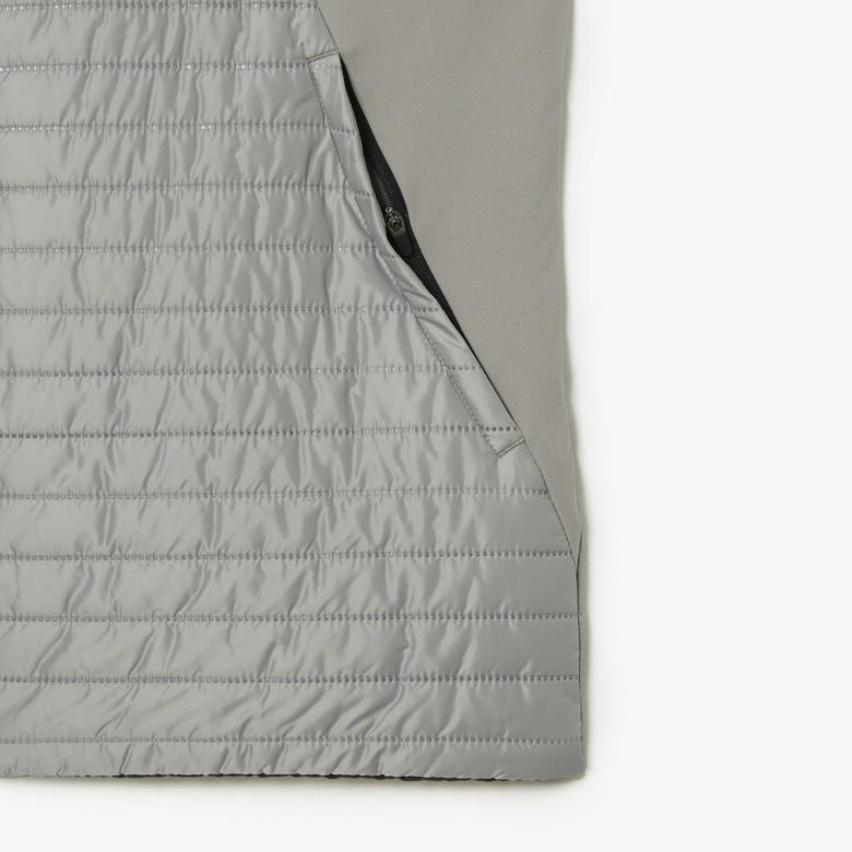 Lacoste SPORT Erkek Çift Taraflı Siyah Yelek