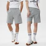 Converse Go-To Embroidered Star Chevron Fleece  Unisex Gri Şort