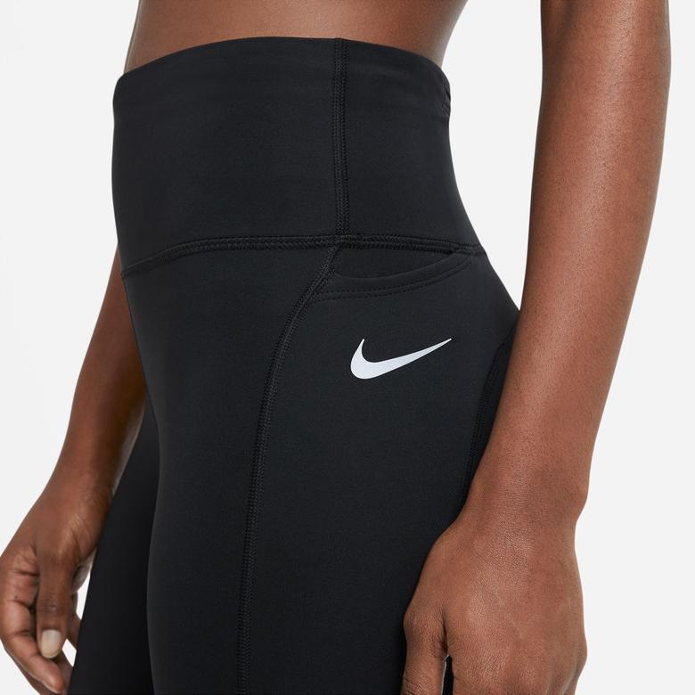 Nike Dri-Fit Fast Crop Kadın Siyah Tayt