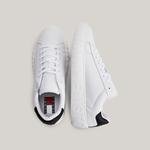 Tommy Jeans Leaer Outsole Erkek Beyaz Sneaker