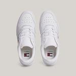 Tommy Jeans Retro Basket Ess Erkek Beyaz Sneaker