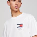 Tommy Hilfiger Erkek Beyaz Tshirt