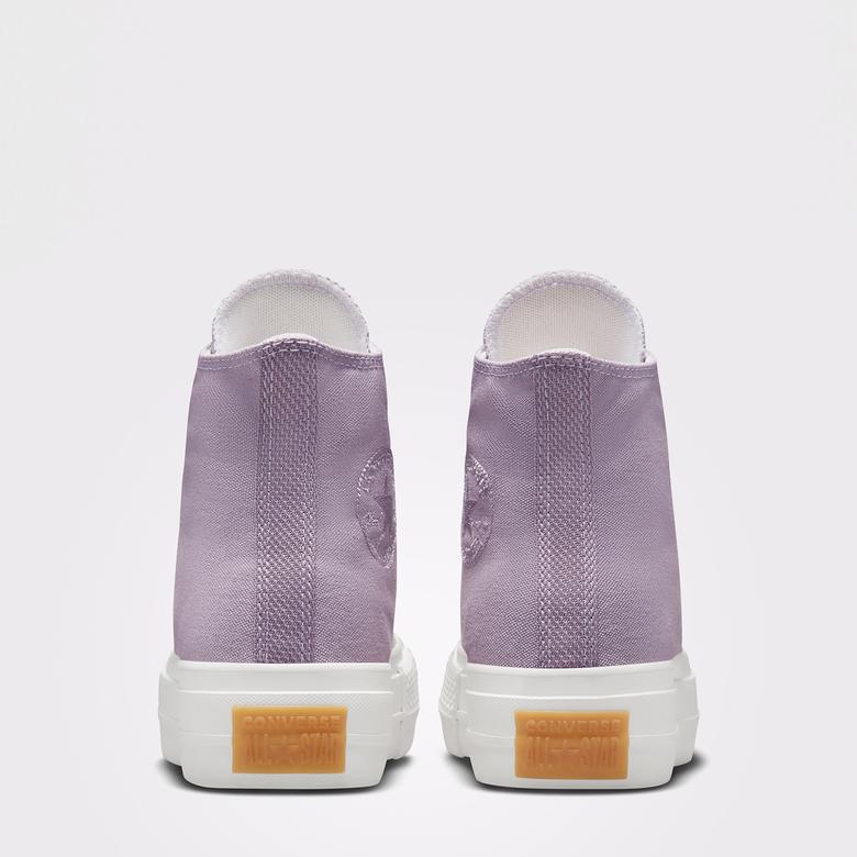 Converse Chuck Taylor All Star Lift Platform Summer Utility Kadın Lila Sneaker
